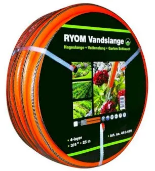 RYOM Trädgårdsslang - 4 lager armerad